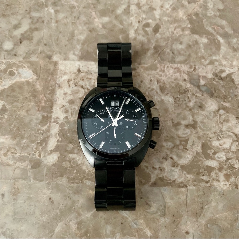 Movado Datron Chronograph Watch